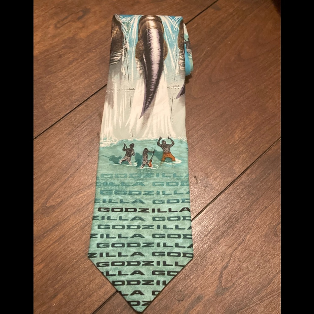 Vintage 90s Godzilla Necktie